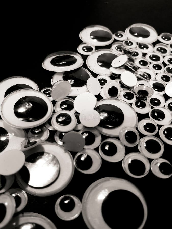 Googly Eyes Pairs Stock Photo - Download Image Now - Googly Eyes