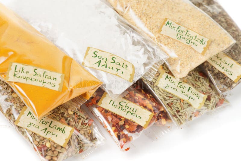 Greek Spices stock photo. Image of dried, spice, shop 11105880