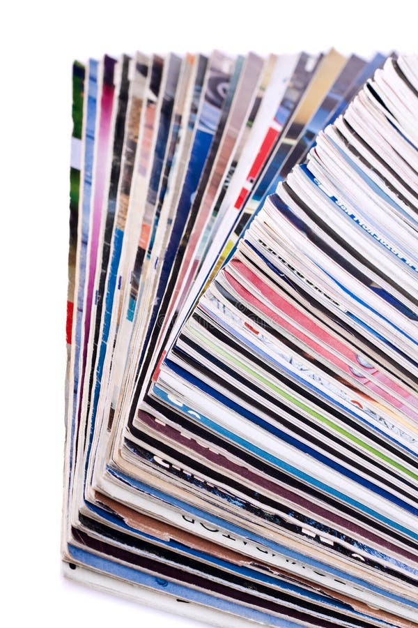 Pile of journals royalty free stock photos