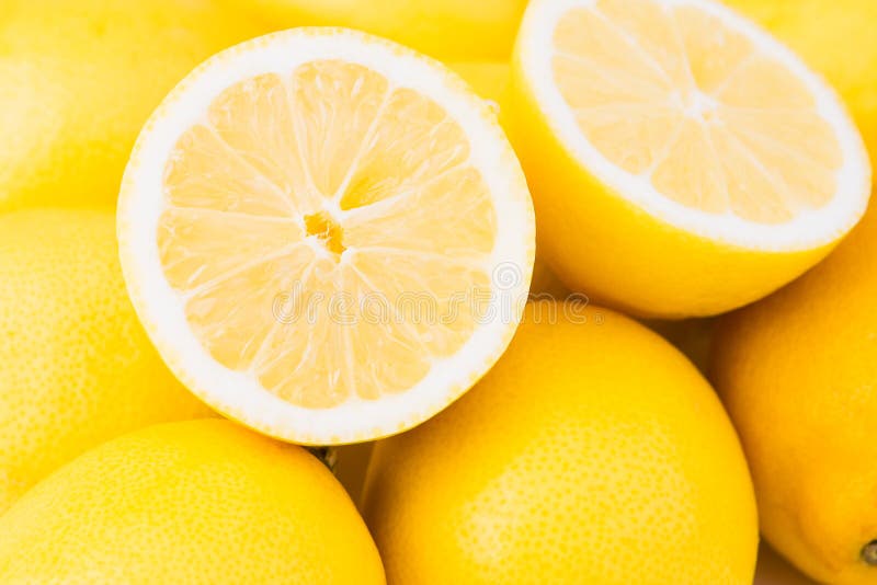 A pile of lemons stock image. Image of relax, fresh, vitamin - 2677285