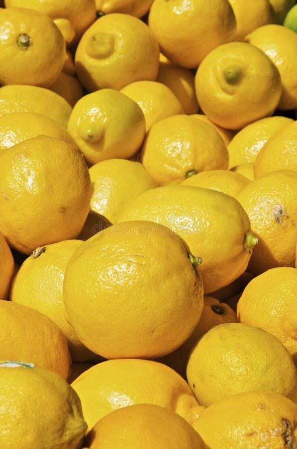Pile of Lemons stock image. Image of background, color - 9026193