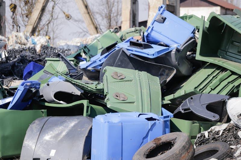 Pile of plastic waste stock images Pile of plastic waste stock images