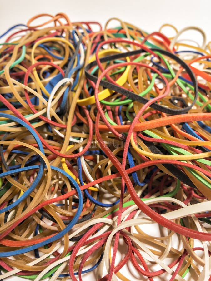 Pile of Colored Rubber Bands PNG Images & PSDs for Download