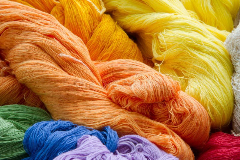 Pile of silk ikat fabric stock photo. Image of silk 114346990