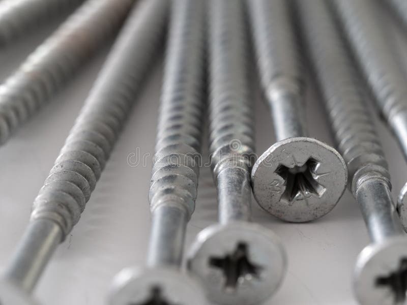 A Set Of Cross Screws, Formation Stock Photo Image of form, composition 47051690