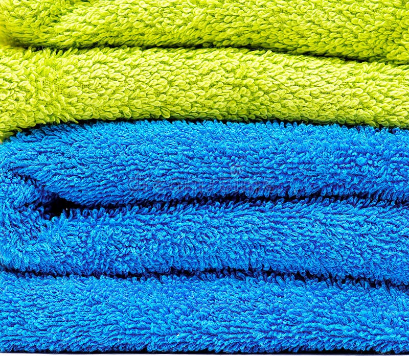 Towels stock image. Image of fabric, cloth, bathroom, beach 562863