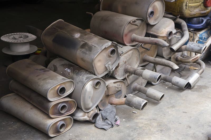 USED muffler