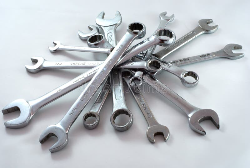 Pile of wrenches