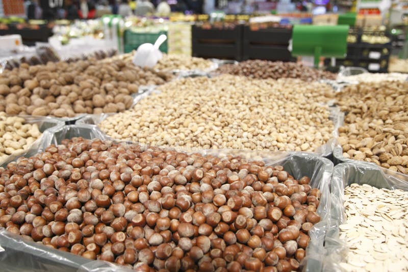 Chestnuts for Sale in Supermarket Stock Photo Image of hypermarket