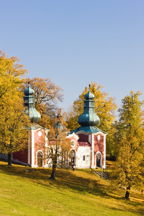 Pilgrimage church at Calvary, Banska Stiavnica, Slovakia