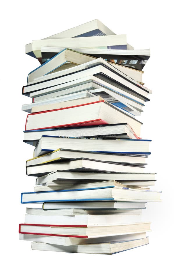 Pilha de livros fotografia de stock royalty free