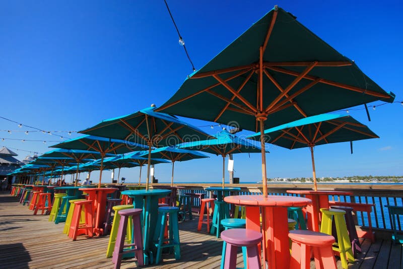 Pilier de Key West photo stock Pilier de Key West photo stock
