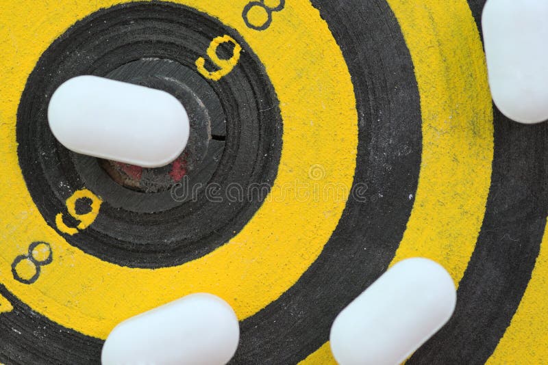 Pill accuracy royalty free stock photography