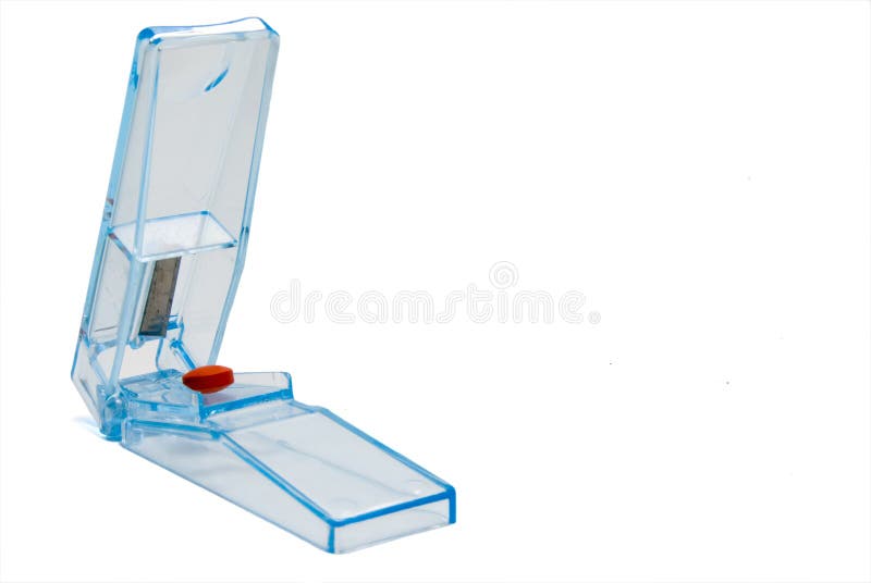 Pill Cutter stock photo. Image of snap, healthcare, tablet 7053800