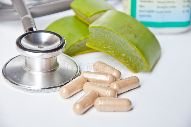 Alternative medicine for good health and good life. Green herbal drug medicine stock images, royalty-free photos and pictures