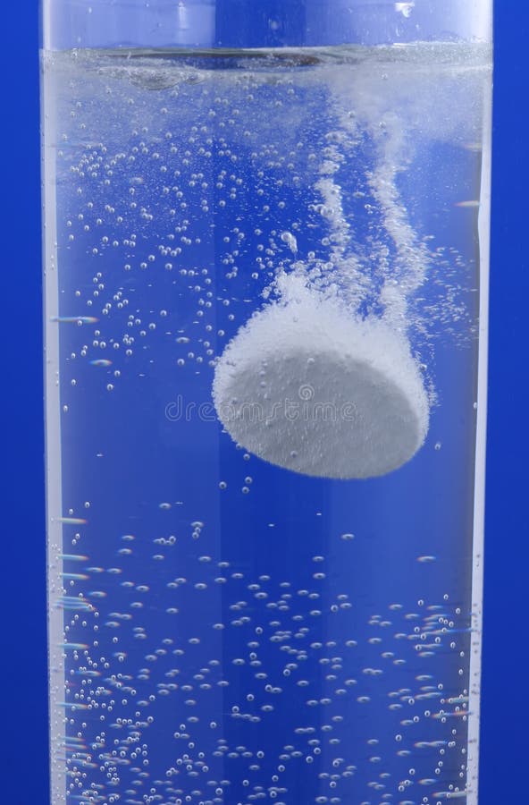 Pill in water