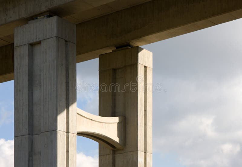 Pillar Bridge stock image. Image of drive, engineering 17403677