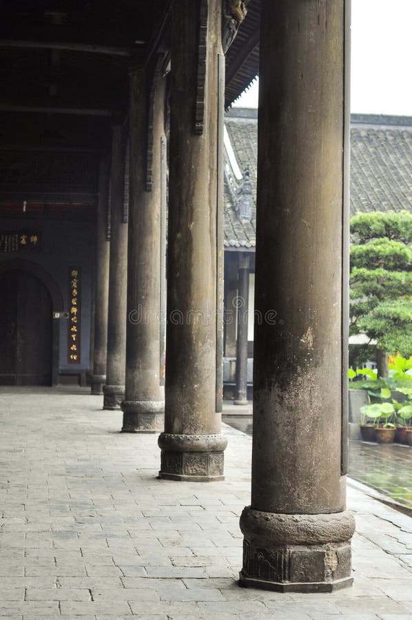 Pillar Stone Chinese Column Stock Photo Image of line, chinese 42850460