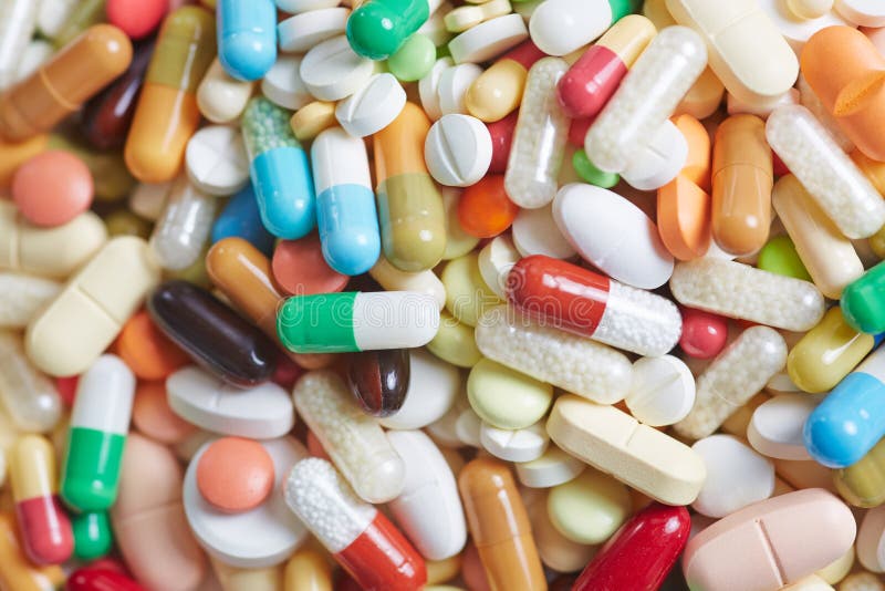 Pillen, capsules en tabletten als geneeskunde