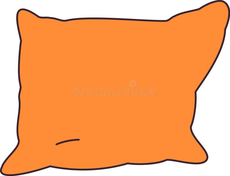 Pillow for Sleeping stock illustration. Illustration of comfort 299729850