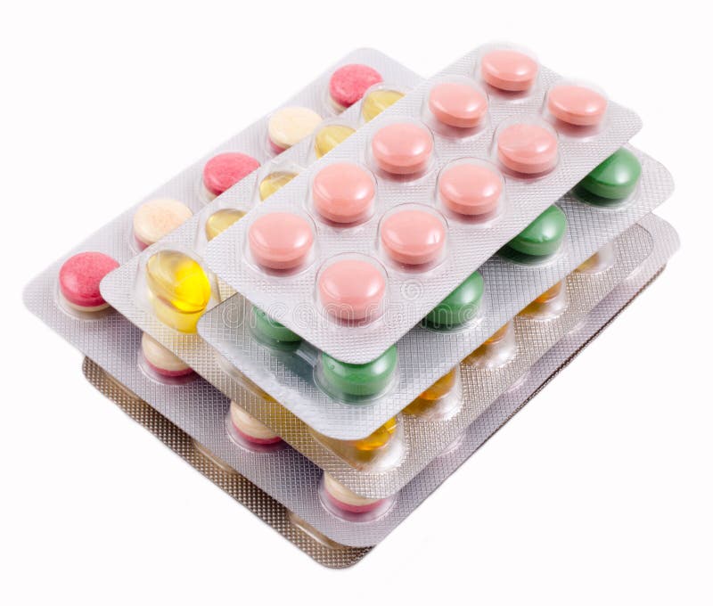 Pills package stock photo. Image of healthcare, health 24030696