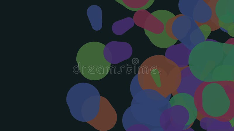 Pills on pills. Abstract plexus background for different events and projects. Seamless loop. royalty free illustration