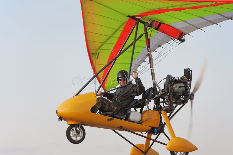hang glider with motor hang glider with motor