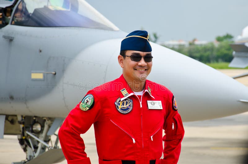 Pilot of the Indonesian Air Force. Editorial Photography Image of