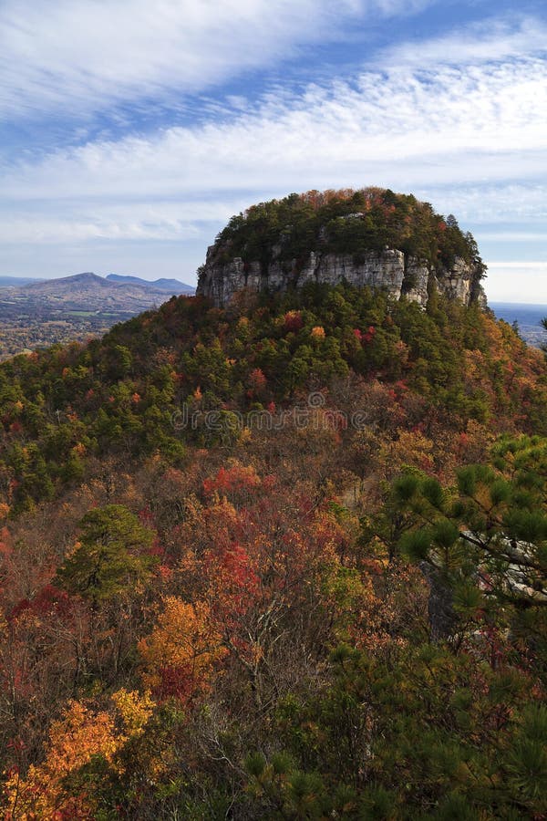 Pilot Mountain in NC stockfotos Pilot Mountain in NC stockfotos