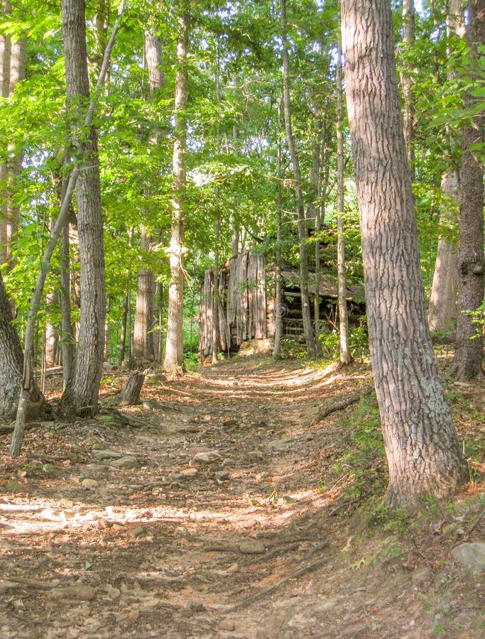 Pilote Mountain State Park images libres de droits Pilote Mountain State Park images libres de droits