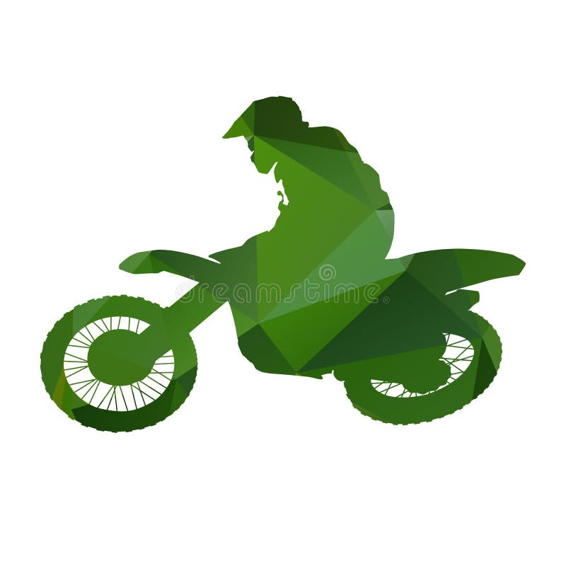Ilustração Dos Desenhos Animados Da Bicicleta Do Motocross Do Vetor  Ilustração do Vetor - Ilustração de molde, transporte: 72474114
