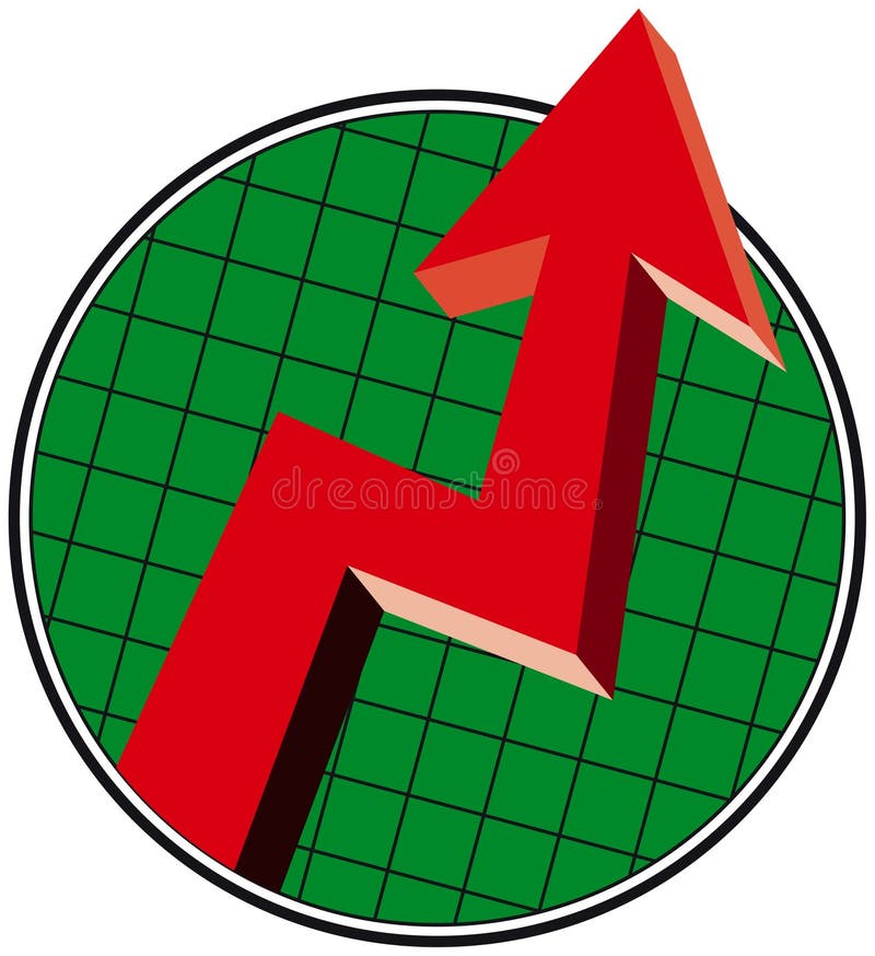 Up Trend Arrow made with adobe illustrator. Trend arrow illustration. Up Trend Arrow made with adobe illustrator. Trend arrow illustration.