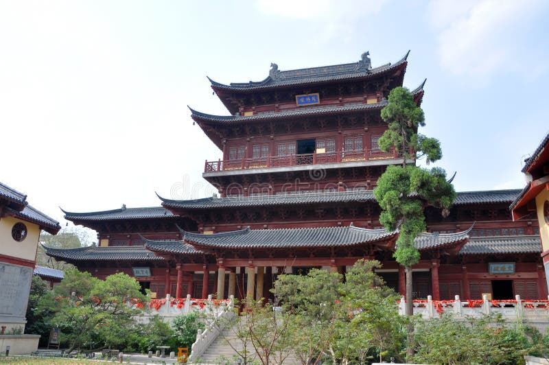 Pilu Temple, Nanjing, China Stock Photo - Image of city, building: 25643382