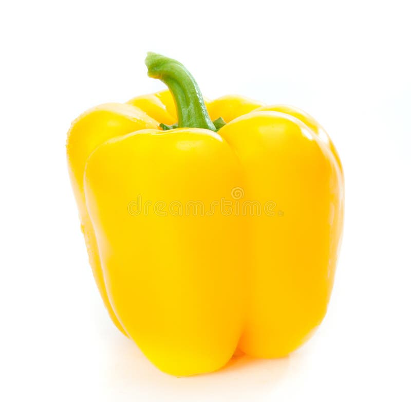 Pimento amarelo imagem de stock royalty free