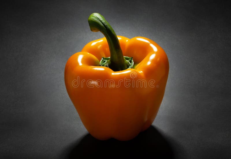 Pimenta amarela foto de stock royalty free