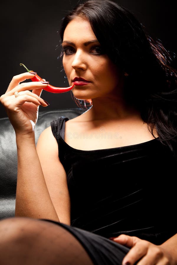 Pimenta de pimentões encarnado imagem de stock royalty free