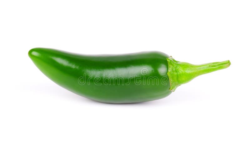 Pimento verde Jalapeno imagens de stock royalty free