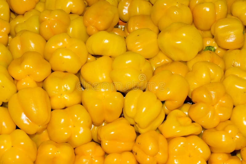 Pimentas amarelas