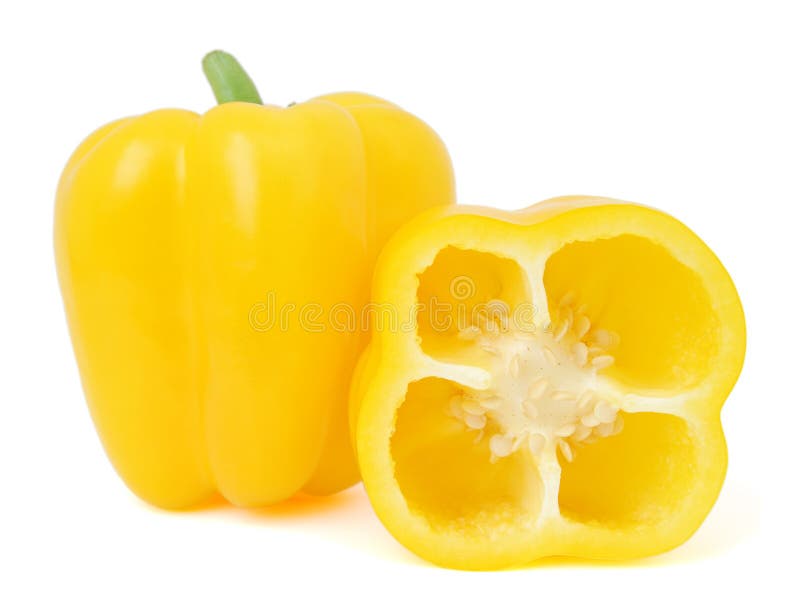 Pimentos amarelos fotos de stock royalty free