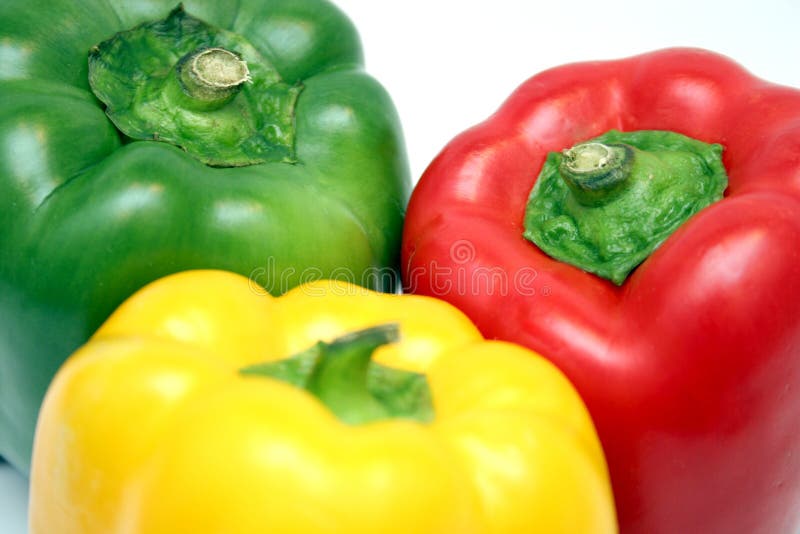 Pimientos fotos de archivo