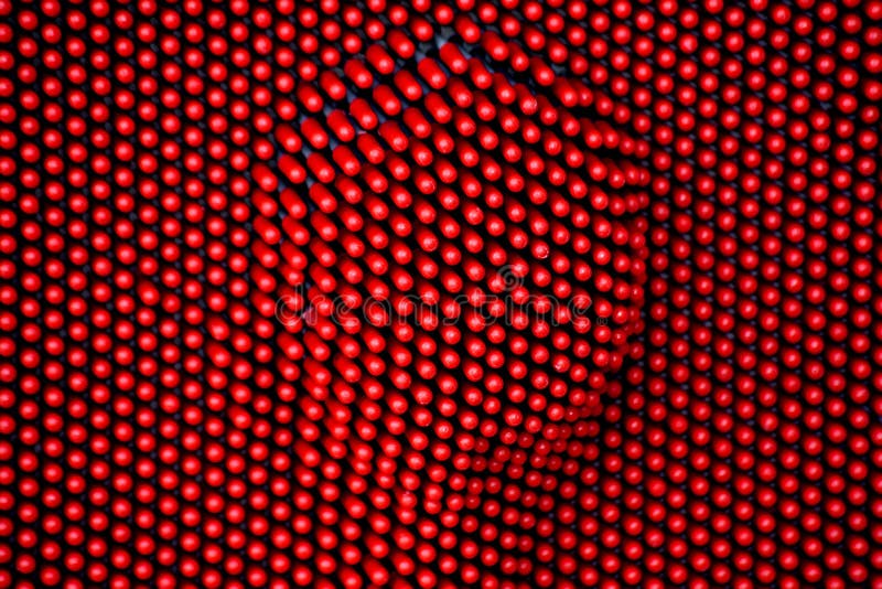 Pin-Kunst pinscreen Kontur lizenzfreie stockfotografie Pin-Kunst pinscreen Kontur lizenzfreie stockfotografie