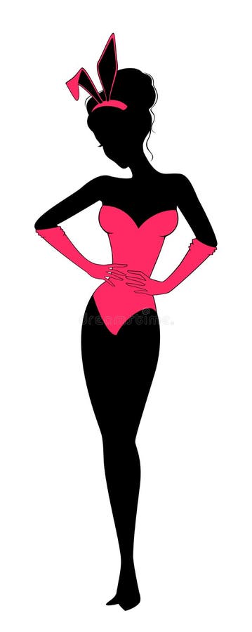 Pin-up silhouette