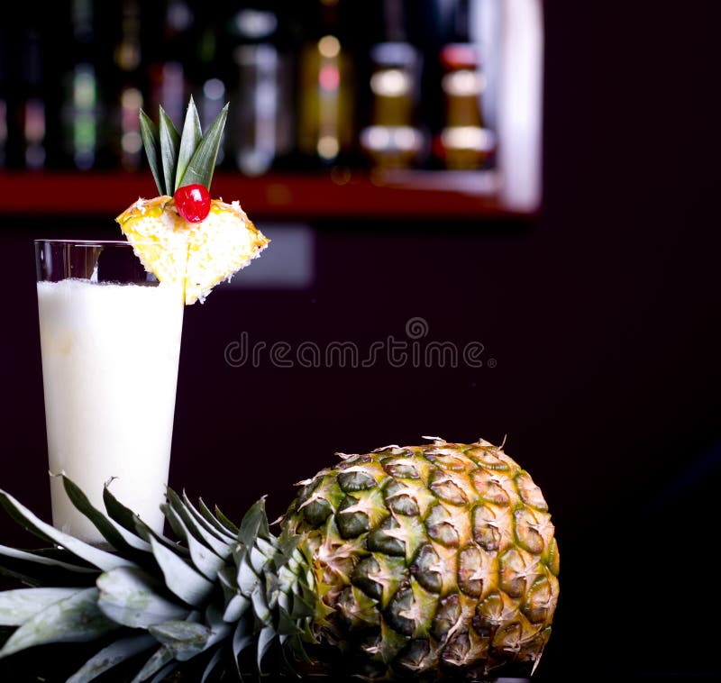 Pinacolada cocktail