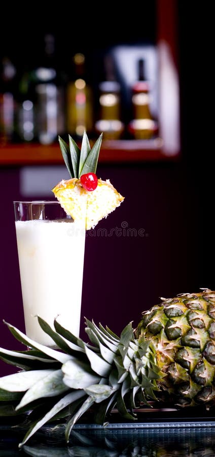 Pinacolada cocktail