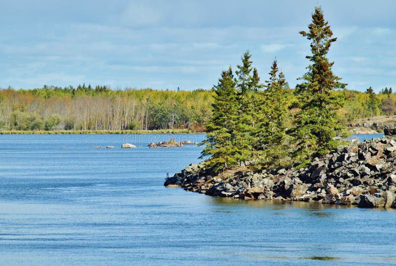 Pinawa Dam Provincial Park stock image. Image of prairie 65840405