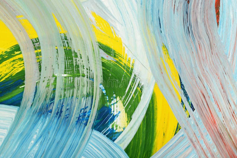 Pinceladas de la pintura Fondo del arte abstracto foto de archivo libre de regalías