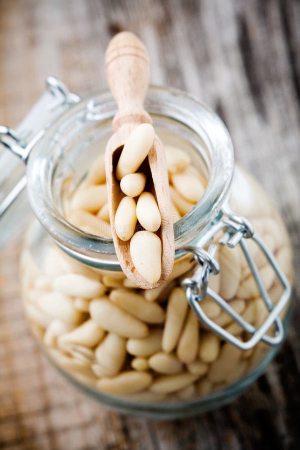Pine seeds stock image. Image of diet, organic, ingredient 18704673