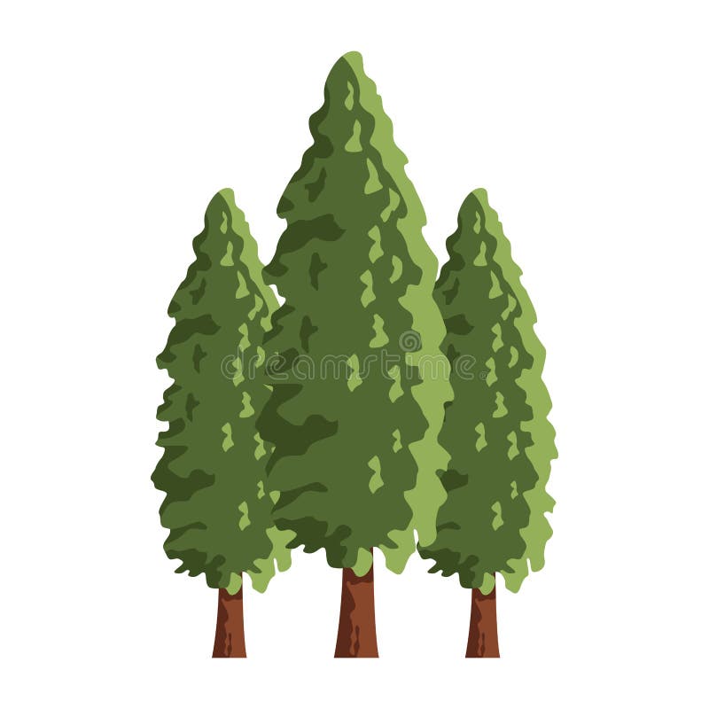 Trees icon image vector illustration
