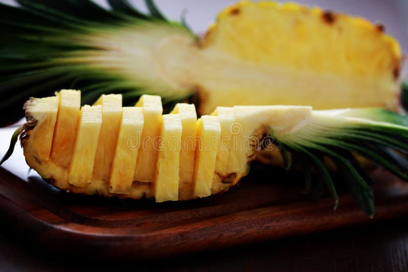 Pineapple stock photo. Image of acid, food, sliced, sweet 14447532