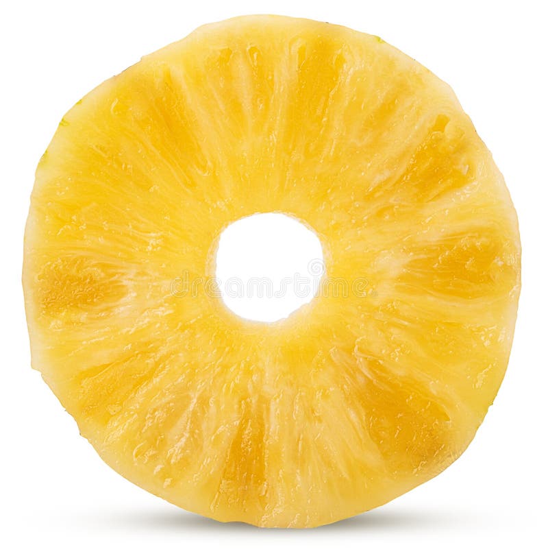 Pineapple Fruit Slice Cut Ring Stock Photo Image of nature, gourmet 114774888